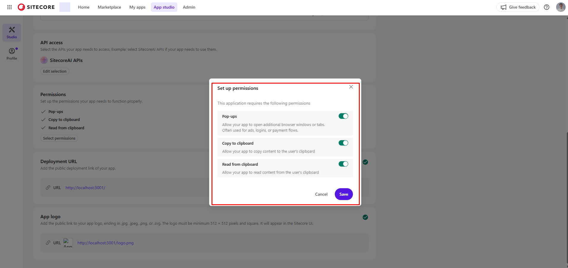 permissions