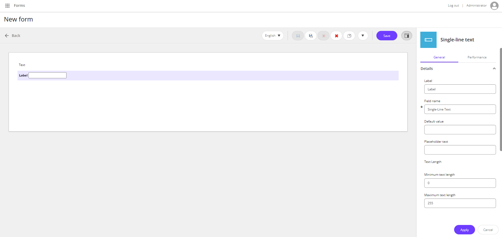 Form builder in Sitecore 10.5