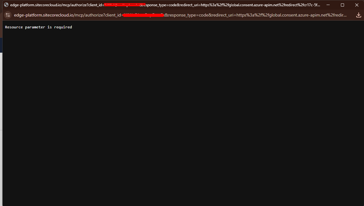 authorization issue